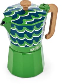 La Cafetière - Venice Percolator - Aluminium - Groen - 6 Kops - 290ml — thumbnail 4