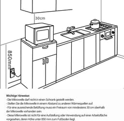 SnelShoppen - Magnetron en Grill Combinatie 700 W, Compacte Hoekvorm, 13 Liter, Stoomkookfunctie, Crisp Systeem, Snelle Ontdooifunctie voor Keuken en — thumbnail 2