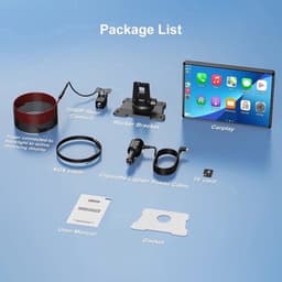 Navigatiesysteem Auto - Dashcam voor auto - GPS Navigatie - Draadloze - 2.5K DVR - Bluetooth Audio - ADAS Systeem - 9" - Achteruitrijcamera - Spraakbesturing - 64TF — thumbnail 2