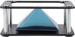 Hologramm,Hologram Projector,Hologram Driehoek,Hologram Piramide,Proyector Holograma 3D 3D Holografische Display Stands Projector 3.5-6Inch Mobiele Smartphone Hologram (Cilindrisch) — thumbnail 1