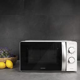 Magnetron met Grill - Oven Apparaat - Snel Eten Bereiden - 3Dwave Technologie - 20L Inhoud - Zwart — thumbnail 2