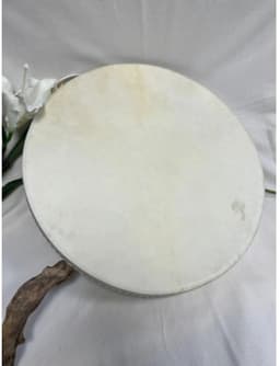 Ocean Drum 50 cm - effen - wit — thumbnail 2
