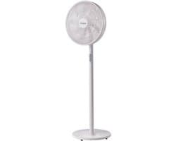 Kiwi Statiefventilator - Ventilator Staand 50W - KFAN 7627 - Wit — afbeelding 1