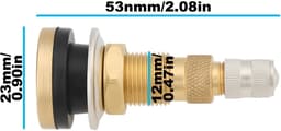 Dailygoods- Ventiel Precisieklepvervanging - 2 Stuks - Lekbestendige Afdichting - Compatibel met John Deere - Eenvoudige Installatie - Betrouwbare Bandenspanning - Bandventiel — thumbnail 5