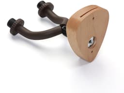 YONO Gitaar Muurbeugel met Plectrum Houder - Wandhouder Hout - Verstelbare Gitaarhouder voor Akoestische, Elektrische en Basgitaar - Ophangsysteem - Standaard — thumbnail 3