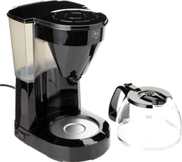 Koffiezetapparaat met Glazen Kan – 10 Kopjes Filter Koffiezetapparaat – Druppelstop – Automatische Uitschakeling – 1050W Zwart — thumbnail 4