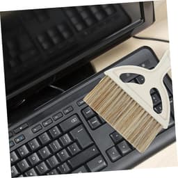 Stoffer en Blik - Reinigingsset Klein - Bureau Schoonmaken - Ruimtebesparend Ontwerp - 20 x 17 cm - Wit — thumbnail 5