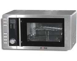 Magnetron met Grill - Combimagnetron Aanrecht - Snel Eten Bereiden - Roestvrijstalen Binnenkant - 23 liter - Grijs
