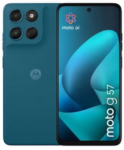 Motorola Moto G57 - Smartfoon - 5G - 8GB RAM - 256GB Opslag - Corsair Groen — thumbnail 1