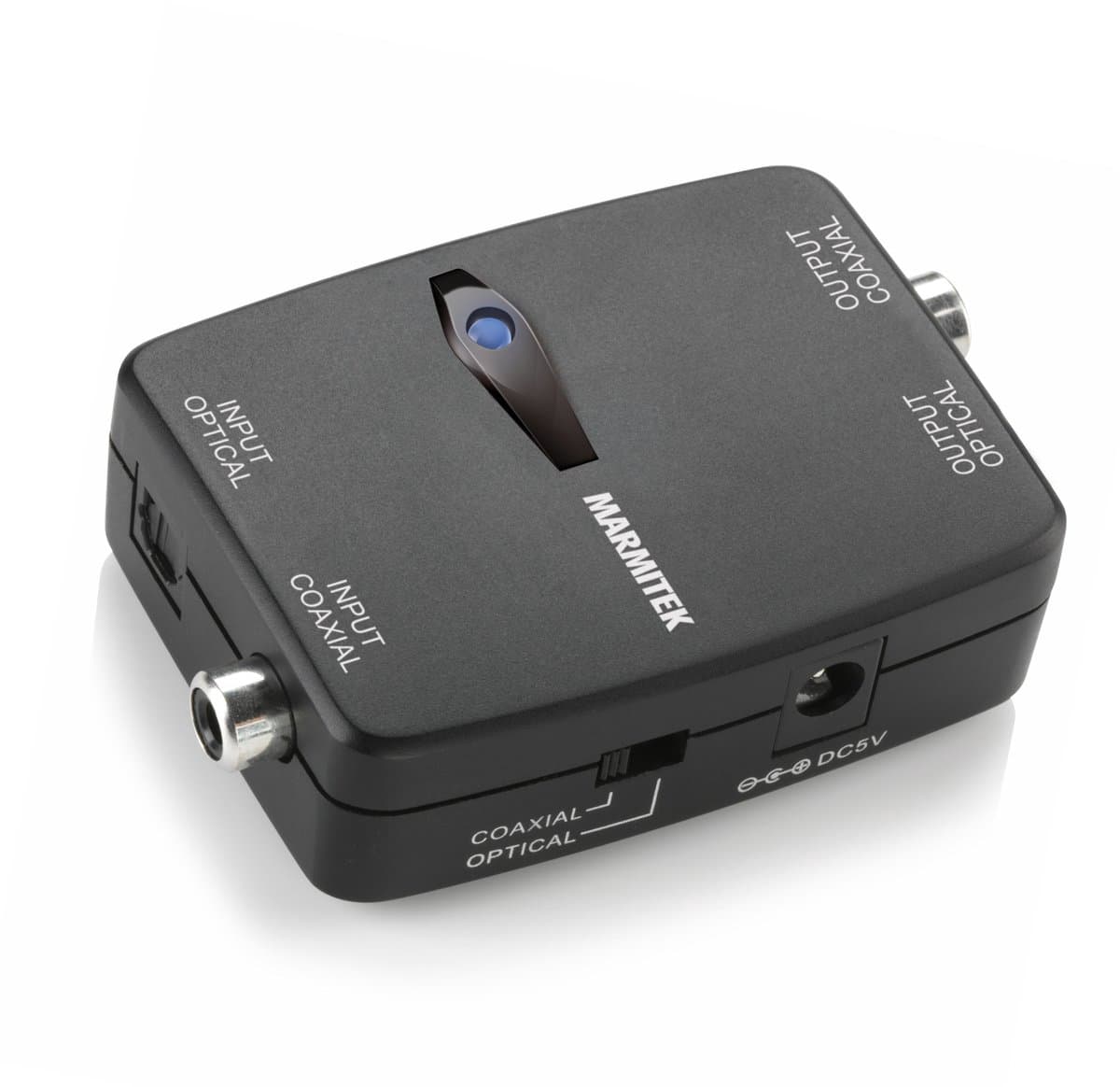 Marmitek Connect TC22 audio Converter digitaal - Toslink converter - Toslink naar coaxiaal en coaxiaal naar Toslink — afbeelding 1
