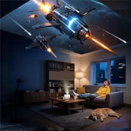 Draagbare Beamer - 4K Projector - Thuisbioscoop Ervaring - Elektrische Zoom - 30-150 inch - Zwart — thumbnail 2