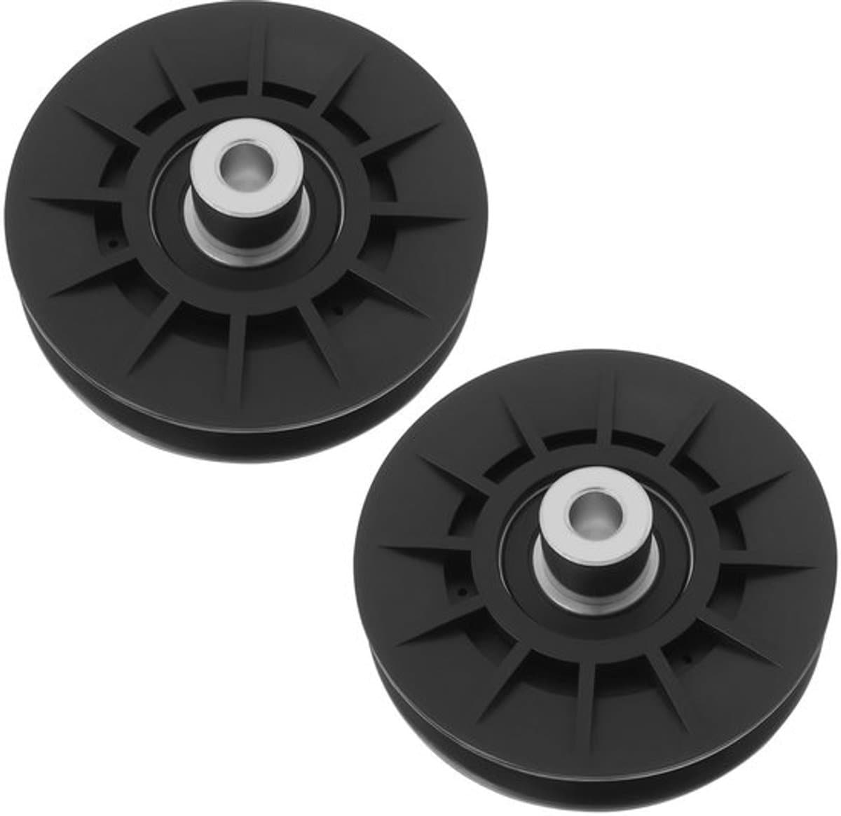 2 Stuks Grasmaaier V-Idler Katrol - Compatibel met — afbeelding 1