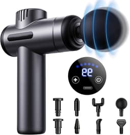 Spier Massager Gun - Massagepistool Percussie - Spierherstel Bevorderen - 99 Instelbare Snelheden - 17 x 7 x 23 cm — thumbnail 1
