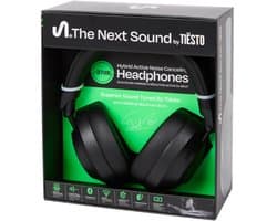The Next Sound by Tiësto draadloze ANC koptelefoon -Tot 40 uur speeltijd