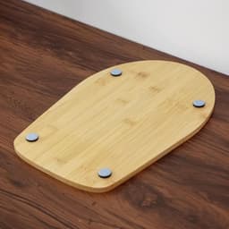 Schuifmat Mixer - Keuken Accessoire - Apparaat Verplaatsen - Schokabsorberend Ontwerp - 356 cm Breed - Houtkleur — thumbnail 3