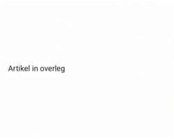 Nieuw wissel artikel in overleg
