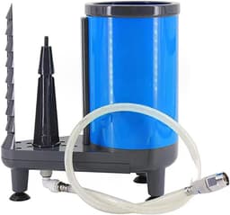 Glazen spoelmachine - Beker reiniger - Snel glazen wassen - Niet-elektrische bediening - 32x37cm - Blauw — thumbnail 1