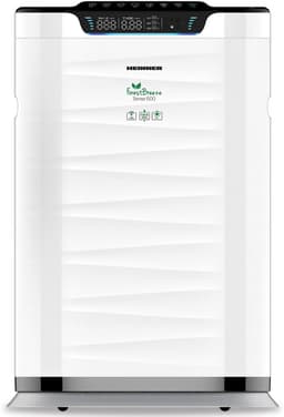 Heinner Luchtreiniger – 75 W – CADR 600 m³/u – Geschikt voor 42–72 m² – WiFi – HEPA H11-filter – PM2.5 Sensor & Display – Ionisator – 12 Uurs Timer – 5 Snelheden – Wit — thumbnail 1