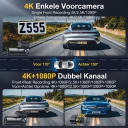 SP® Dashcam - Dashcam voor Auto - Dashcam voor En Achter - Zwart - 5cm x 10cm x 4cm — thumbnail 4