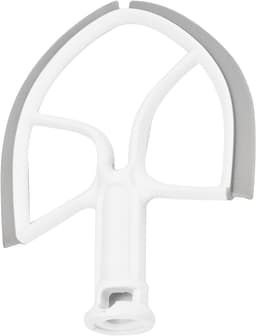 Mixer Klopper Vervanging - Mengkop Keukenmixer - Deeg Mengen - Vaatwasmachinebestendig - 5QT - Wit — thumbnail 3