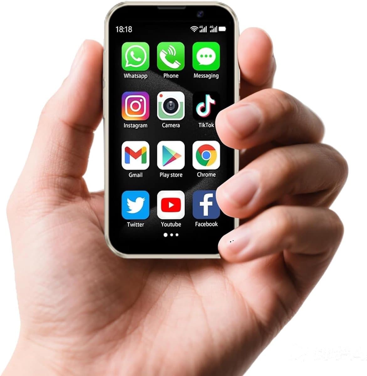 Mobiel 3 inch - Gold - 3G smartphone - Geschikt voor kinderen - ShopVlot — afbeelding 1