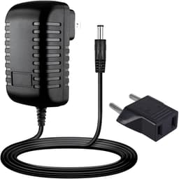 AC/DC Adapter - Voedingskabel Oplader - Externe Harde Schijf - Overspanningsbeveiliging - EU-stekker - Zwart — thumbnail 5