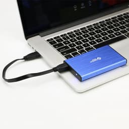 Externe harde schijf 250GB - USB 3.0 super snel - ultra dun en compact - ideaal voor dataopslag - ShopVlot — thumbnail 3