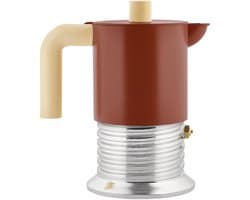 Alessi Vite Percolator - 3 kops - Bruin - Inductie