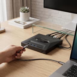 Externe Blu-ray Drive - CD DVD Brander - Data Archiveren - USB 3.0 Type C - 12 cm - Zwart — thumbnail 4