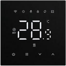 Tuya Smart WiFi Thermostaat Warme Vloerverwarming 220v 16A Gasboiler Elektrische Temperatuurregelaar Home Zwart — thumbnail 1