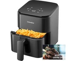 Compacte 3-kwart Airfryer met Anti-aanbakmand en Touch Display