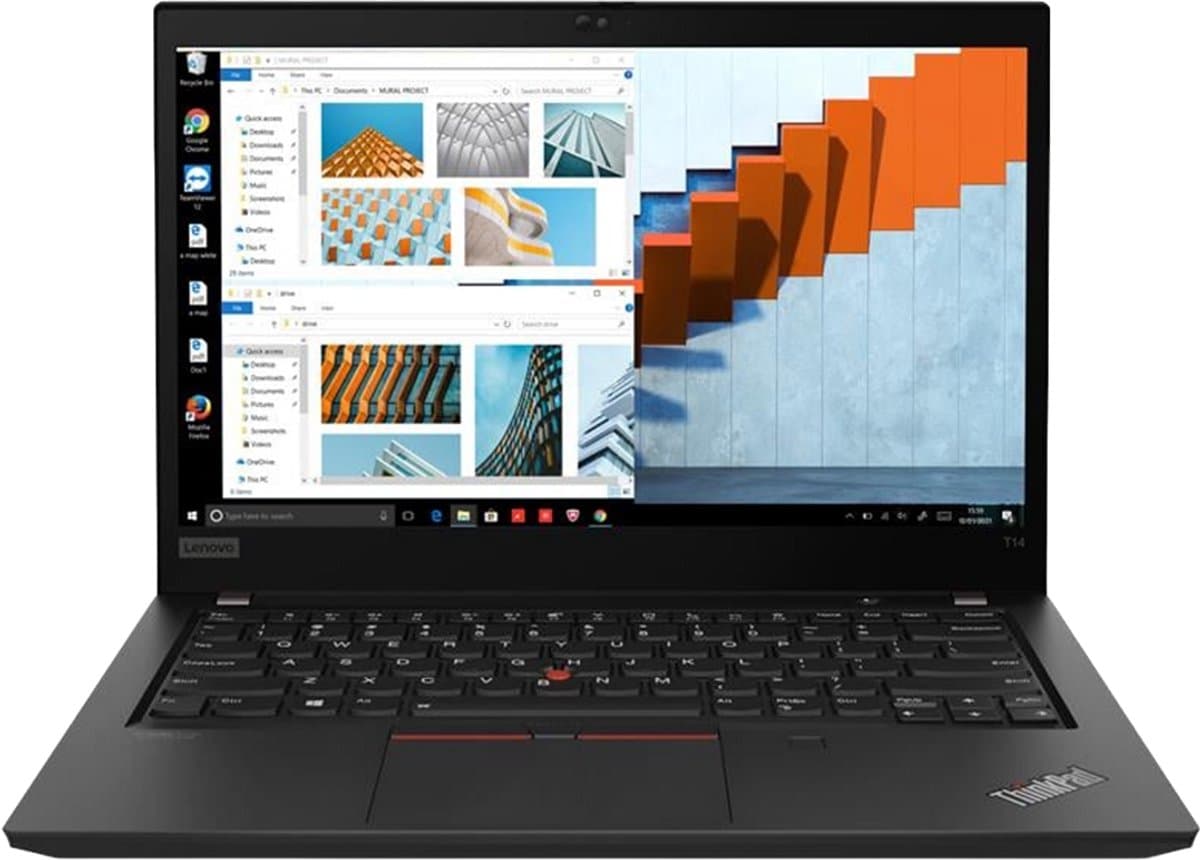 Lenovo Thinkpad T14 G2 - 14" FHD Touchscreen - Intel Core i5-1145G7 - 256 GB - 16 GB - Windows 11 Pro — afbeelding 1
