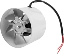 Kanaalventilator Afzuigkap - Inline Ventilator - Oliedampen Afvoeren - Sterke Wind - 100 Mm - Wit — thumbnail 5