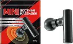 Percussie Massager - Draadloze Rugmassage - Spierontspanning - Geluidsreducerend Ontwerp - 10 x 5 x 107 cm - Zwart — thumbnail 1