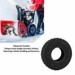 Dailygoods- Sneeuwblazer Band Lekbestendig - 14x4.00-6 Band - Robuuste Constructie - Tubeless Vervanging - Uitstekende Tractie - Offroad Bescherming - Tuinband — thumbnail 4