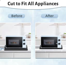 Apparaat Slider - Keukenmachine Mat - Apparaten Verplaatsen - 360 Graden Draaibaar - 50.8 x 40.6 cm - Grijs — thumbnail 5