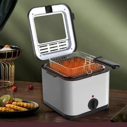 Luchtfriteuse - Heteluchtoven - Gezond koken - Multifunctioneel - 2.5L - Multi — thumbnail 5
