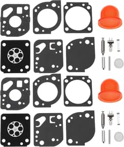 SnelShoppen - 2 Sets Grasmaaier Carburettor Rebuild Kit C1U-W19 Compatibel met Zama RB-117, Inclusief Membranen en Pakking, Duurzaam en Betrouwbaar vo — thumbnail 1