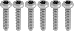 SnelShoppen - 6 Stuks 4.8 x 25mm Grasmaaier Schroeven, Zelftappende Schroeven voor Mountfield en Quattro, Tuinaccessoires, Vervangingsonderdelen — thumbnail 1