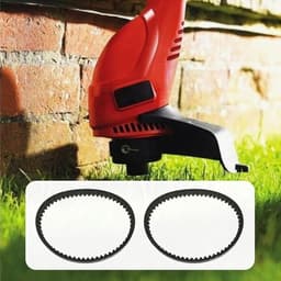 SnelShoppen - 2X Grasmaaier Aandrijfriem 827855 177x9 mm Voor Black & Decker GL630 GL620 CF10 CF12 Tuin Gereedschap Vervangingsonderdeel — thumbnail 2
