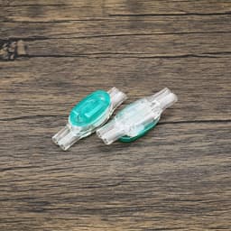 SnelShoppen - 10 Stuks Waterdichte Grasmaaier Kabelconnectoren, 4-Weg Kabelverbindingen, Voor Tuin, Groen, Voor 0.9-1.3mm Dikte, Voor Gardena, Bosch, — thumbnail 4