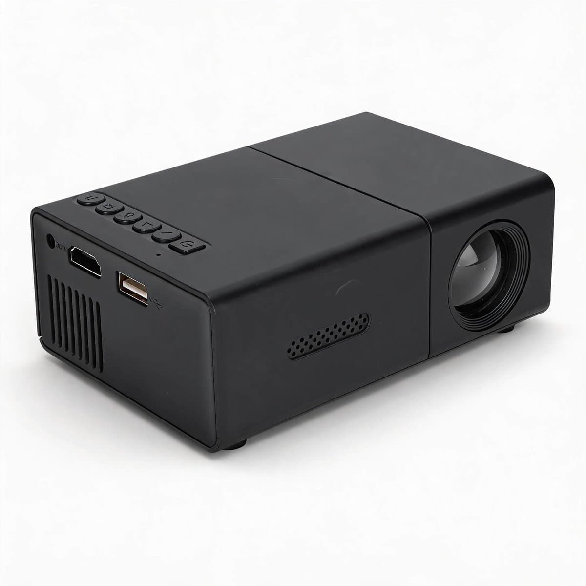 Sxhlseller Projector, 1080P Full HD Draagbare Filmprojector met Ingebouwde Luidspreker en Koelventilator, Handmatige - ShopVlot — afbeelding 1