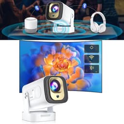 CRLYN® Mini Beamer - Mini Projector - Beamer Full HD — thumbnail 1