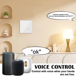 Slimme Thermostaat Vloerverwarming, Water- en Gasboiler met Touchscreen – Wifi Thermostaat met App Bediening & Programmeerbare Instellingen – LCD Touchscreen Thermostaat | Eenvoudige Opbouwmontage & Energiezuinig — thumbnail 3