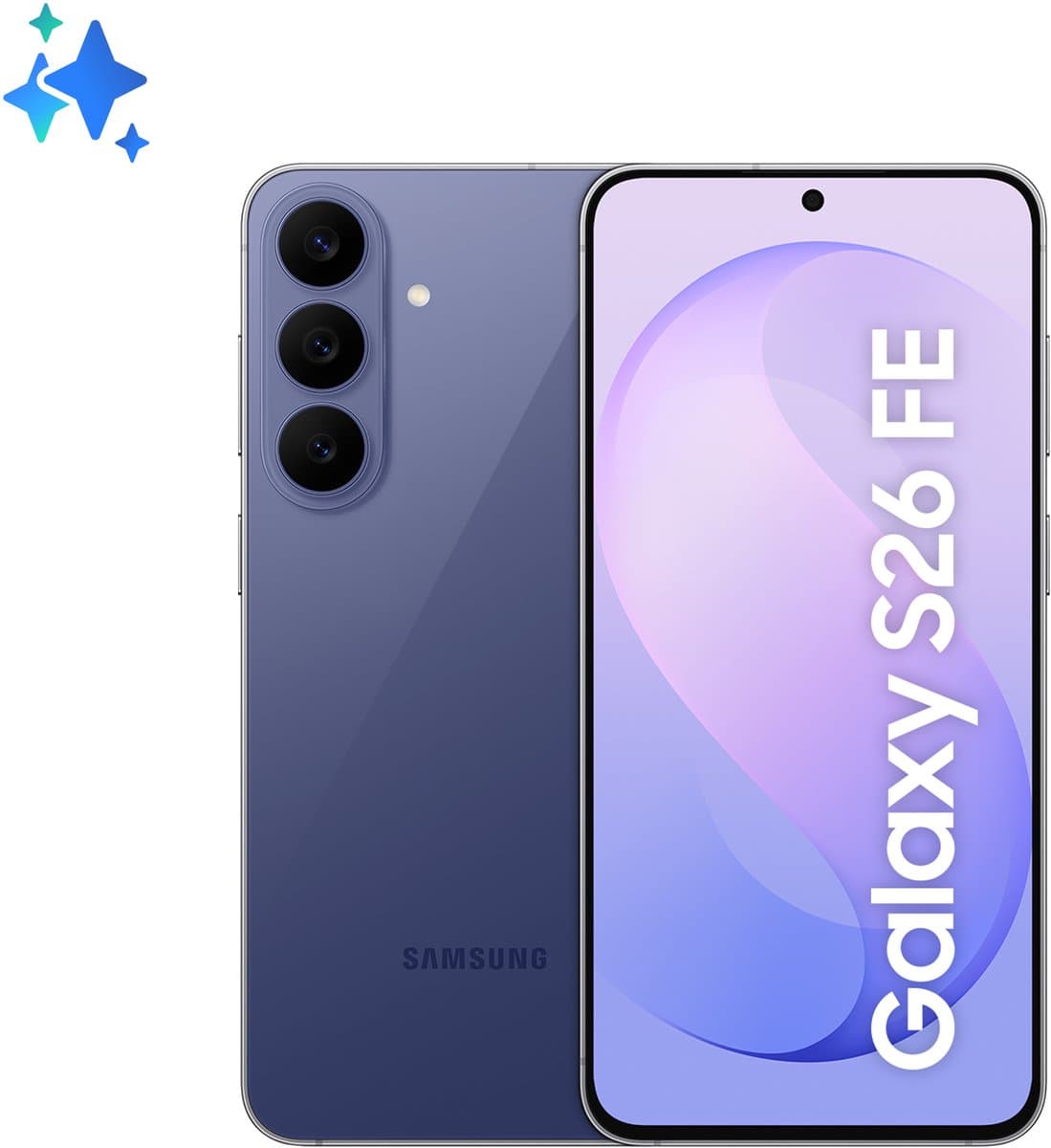 SAMSUNG Galaxy S741 S26 FE DS 8/128 GB Blueberry — afbeelding 1