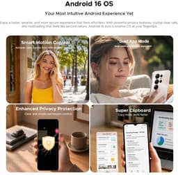 DOOGEE Note 56 X Lite Smartphone - 6,56 Inch - 12GB(3+9) RAM - 32GB ROM - 6150 mAh - Android 16 - Met 3,5 mm hoofdtelefoonaansluiting - Zwart — thumbnail 2
