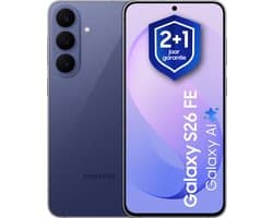 Samsung Galaxy S26 FE - Smartphone - 128GB - Blueberry + 1 jaar extra garantie