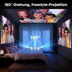 Videoprojector - Compact - Hoogwaardige Beeldkwaliteit - Draagbaar - Voor Thuisgebruik — thumbnail 5