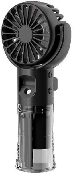 GELLDG Draagbare Ventilator met Verstuiver - 4 Snelheden USB Oplaadbaar - Geschikt voor Buiten, Kantoor en Kamperen - Kunststof - 16x7x4cm — thumbnail 1