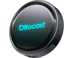 SnelShoppen - Ottocast P3 Pro Wireless CarPlay Adapter Android 13 met Snapdragon SM6225, 8GB RAM, 128GB ROM, HDMI 1080P, WiFi 6, Split Screen, AI Voic